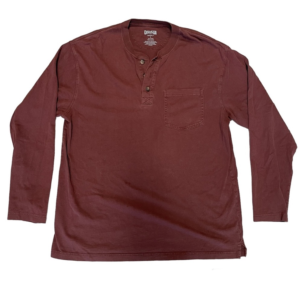 Duluth Trading Co Henley Longtail T Men’s Large